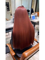 アジールヘア 所沢プロペ通り店(agir hair)&nbsp;ピンクベージュメルティカラーフェミニンロングケアブリーチ所沢