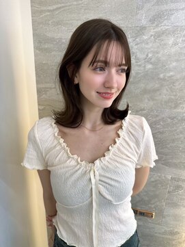 ロンドアヴァントゥス 池袋(Lond aventus) 韓国レイヤー/韓国風/ボブ/髪質改善/黒髪/ブリーチなし〔池袋〕