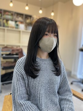 ソヨン 豊田市駅店(SOYON) 66.レイヤーカット/顔周りレイヤー/顔周りカット/韓国ヘア