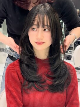 レディアル 渋谷(REDEAL) 韓国ヘア/ブリーチ/暖色カラー/ワンホン【レイヤー/渋谷】