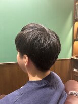 ヒロギンザバーバーショップ 丸の内店(HIRO GINZA BARBER SHOP)&nbsp;ナチュラルマッシュヘア