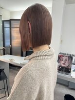 ラ キング(LA KING)&nbsp;ハイライト ミディアムヘア ショートウルフ ミディアムレイヤー