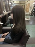 ブリーチなしダブルカラー/アッシュブラウン【宮崎市/柳丸町】
