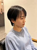 ノア(noah.)&nbsp;寒色系の黒のショート