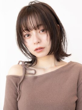 イルハバナ 渋谷(ill HAVANA) 20代30代大人かわいい／斜めバング/シルキーベージュ/小顔／前髪