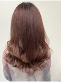 ピンクブラウン/暖色系カラー