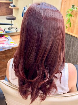 ナチュラルプラス 築町店(natural+) レッド味ピンク