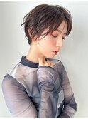 大人ショート×美シルエット
