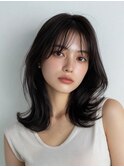 くびれ巻き/顔まわり/韓国ヘア/ヨシンモリ/オルチャン