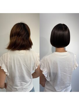エイプリルセカンド 聖蹟桜ヶ丘駅店(april 2nd) 絶対におさまってくるショートボブ☆【聖蹟桜ヶ丘/髪質改善】