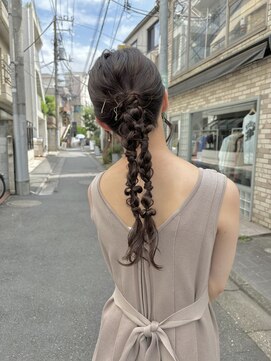 アッシュ 下北沢店(Ash) ポニーテールアレンジ