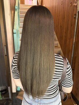 アヴァンス 天王寺店(AVANCE.) オリーブベージュ×透明感カラー