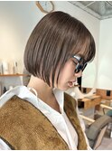 ボブ/ミニボブ/オリーブベージュiオリーブカラー