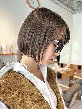 シーバイラヴィズム けやき通り2号店(Sea by LUVISM) ボブ/ミニボブ/オリーブベージュiオリーブカラー