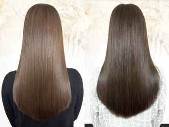 イレス 札幌駅前(IRESU)の写真/ダメージ部を徹底ケアする「トリートメントエステ」で感動の手触りを。[札幌/髪質改善/半個室/ヘッドスパ]