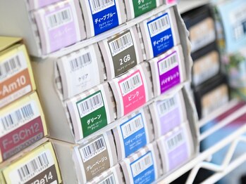 白うさぎの写真/美髪カラー