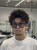 フィフス 渋谷(fifth) 渋谷スパイキーパーマルーズショート大人ツイストショートパーマ