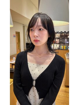 サラ ビューティ サイト 春日(SARA Beauty sight) 【松尾が作る】【福岡春日】ミディアムレイヤー