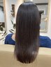 「髪ドラ」髪質改善ストレート＋カット＋つるりんちょトリートメント
