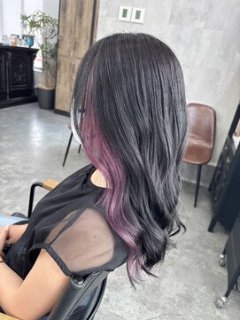 ジルブラン 土浦(JIL BLAN) ハイライトバレイヤージュダブルカラーケアブリーチ20代30代