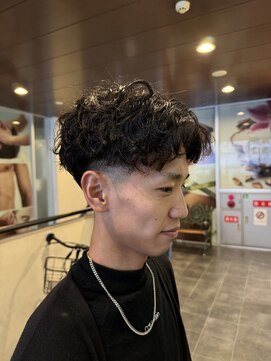 レックスヘアーインターナショナル(ReX HAIR INTERNATIONAL) 【中野倫大朗】メンズセンターパート/メンズパーマ/フェード