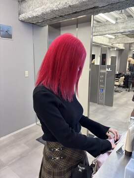 ロテ 名古屋 名駅店(Lote.) ミディアムヘア/デザインカラー/フェイスフレーミング/名古屋