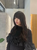 ムーン バイ ケンジ(moon by KENJE)&nbsp;Mito/グレージュカラー/トリートメント/巻き髪