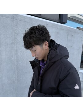 マッシュ×シャドウパーマ