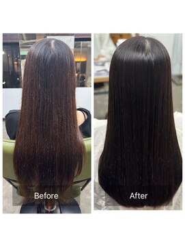 ロイル(Loeyle) 髪質改善+艶髪まとまりカット+透明感グレージュカラー