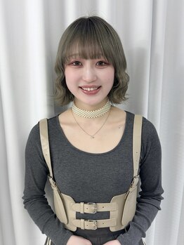 ハピネス 梅田茶屋町店(HAPPINESS)の写真/【梅田茶屋町】こだわりページ要Check♪ブリーチなしで叶える理想の髪色×髪質改善は≪IORI≫にまかせて*