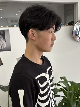 アロハナ 津店(ALOHANA) センターパート/ニュアンスパーマ/毛流れパーマ/縮毛矯正/眉毛