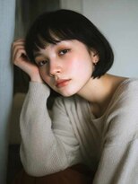 トクテ 吉祥寺(tokute) くびレイヤーエモージュグレージュカラーくびれショート/吉祥寺