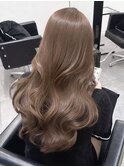 ワンホンレイヤー顔まわり韓国ロングレイヤー
