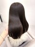 《Norika指名限定》似合わせカット+艶カラー+髪質改善TR ¥16000