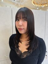 ラ ポルト ドゥ サワ(La Porte de SAWA)&nbsp;簡単◎1カールミディアムレイヤはー×時短ヘア