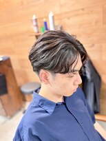 はんなり 行徳&nbsp;毛流れニュアンスパーマセンターパート