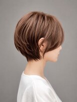 アース コアフュールボーテ 上田店(EARTH coiffure beaute) ショート_レイヤーカット_白髪ぼかし_ナチュラルグレージュ