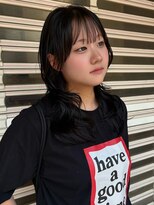 アメリ(AMELIE)&nbsp;【春山心彩】32ミリコテで簡単！ミディアムレイヤーカット
