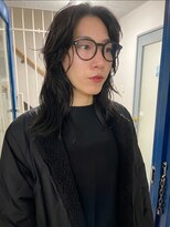 パラマ(Palama) ダークトーンのくせ毛風ウルフ
