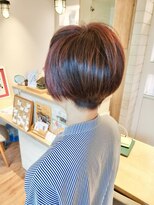 ハチマルハチ エアー 向ヶ丘遊園店(808 air) マニキュアで作るメッシュ風ブラッドオレンジ@50代、60代、70代