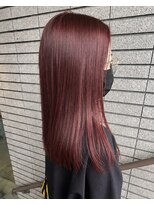 オーク あざみ野(OAK) カシスレッド×ロングヘア