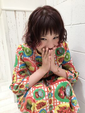 ベック(BECK) セミウェットはずむチェリーボブ◇上新庄美容室BECK◇