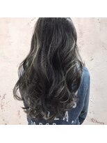 ヘアーサロン リアン 鴻巣店(hair salon Rien) ブルーアッシュ&ブルー　グラデーション
