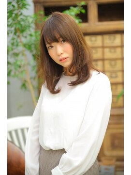 ヘアーアンドメイク アズール 志木店(Hair&Make Azur) 【Azur志木】大人ムードのニュアンスロブ
