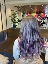 ダブル アンダーバー サロン(W_SALON) 【W_SALON 河原町】シルバー×インナーユニコーン♪♪