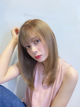 ロンド ストラーダ 心斎橋(Lond strada) ショート×ハイライト白髪ぼかし×マチルダボブ[心斎橋]