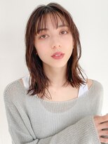 ネイヴィル オモテサンドウ(navile omotesando)&nbsp;＊ミルクティーブラウン×シースルバングロブ＊