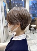 ハンサムショート ミルクラテベージュ【Ash大泉学園店 横山】