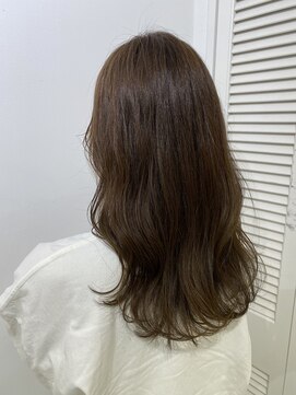 アドラーブル 松崎店(adorable) 20代30代★無造作カール×大人耳掛けひし形フェミニンセミディ