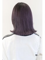 ユートゥイーズ つくば(U too e's)&nbsp;《Utoo e's つくば美容室 》大人のデザインカラー×deepパープル